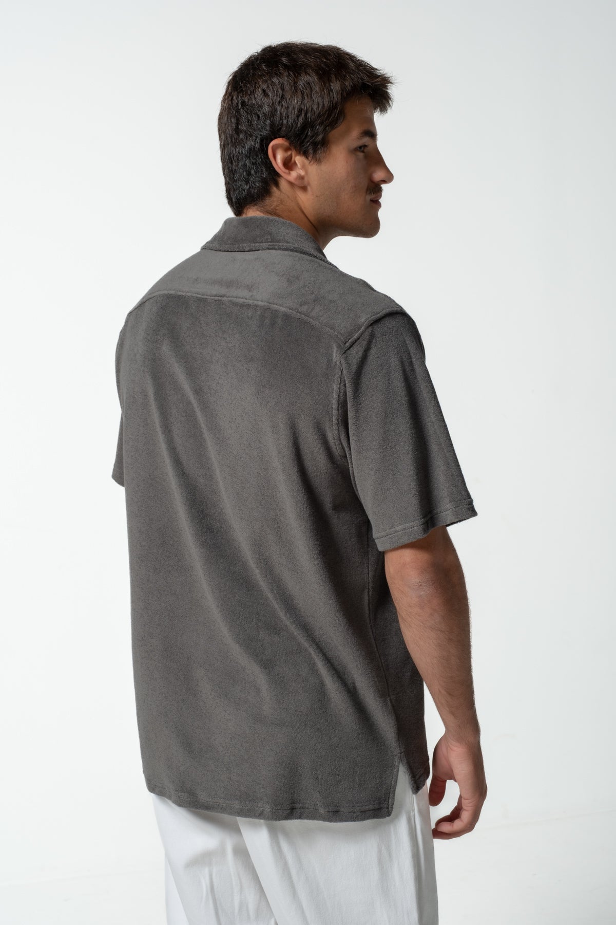 Charcoal Grey Terry Shirt