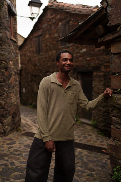 Lagar Long Sleeve Terry Polo