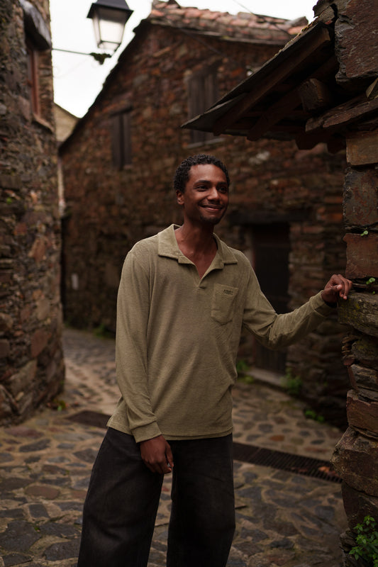 Lagar Long Sleeve Terry Polo