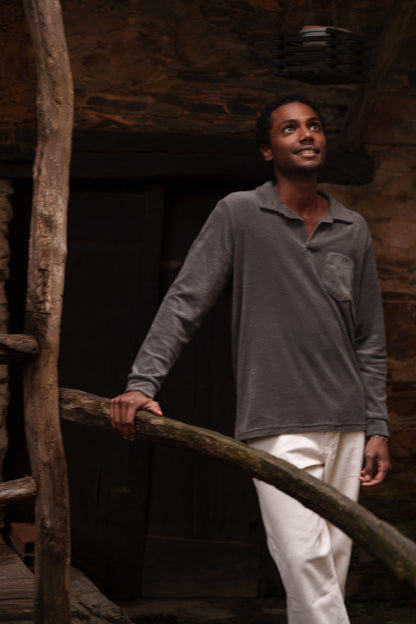 Xisto Long Sleeve Terry Polo