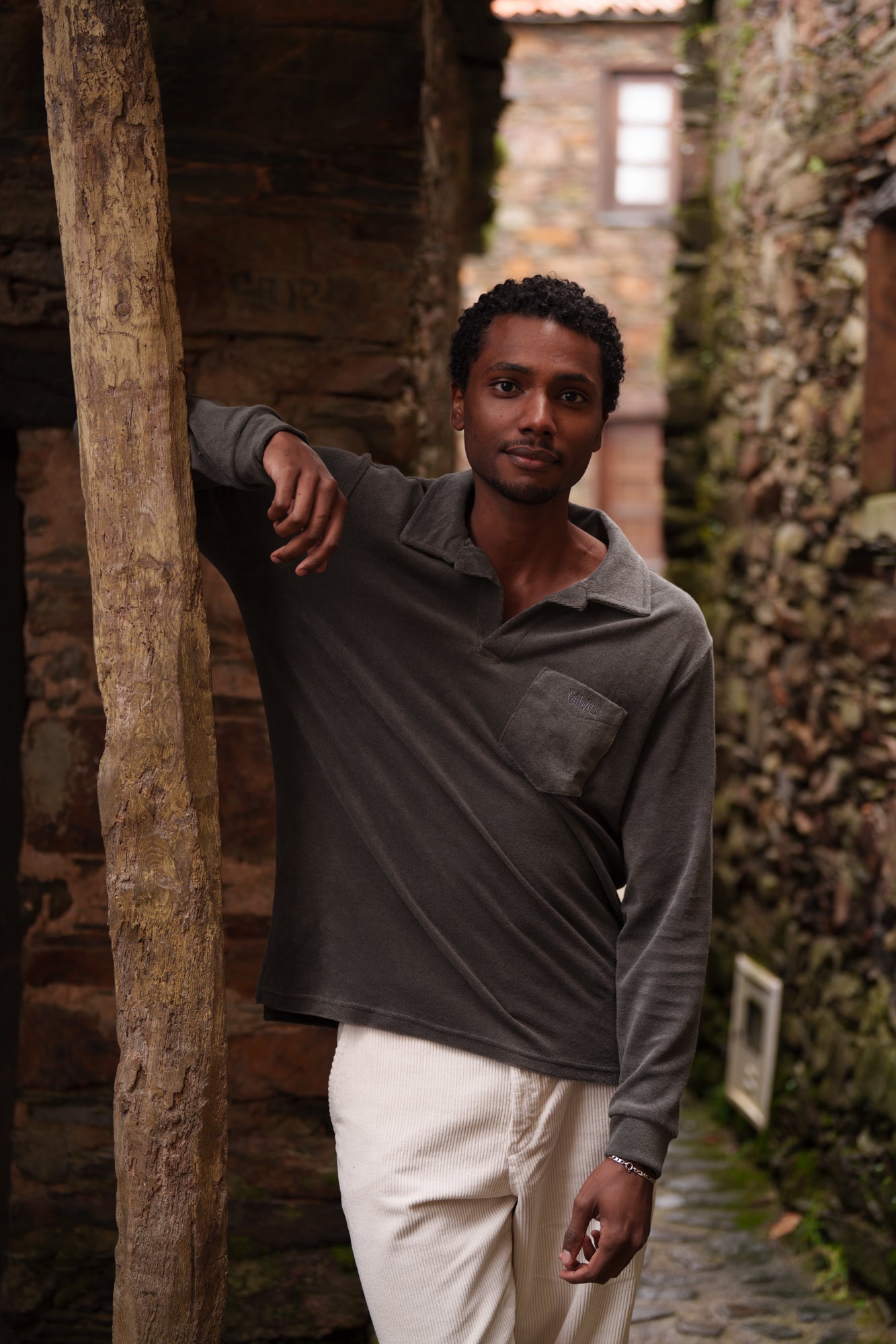 Xisto Long Sleeve Terry Polo