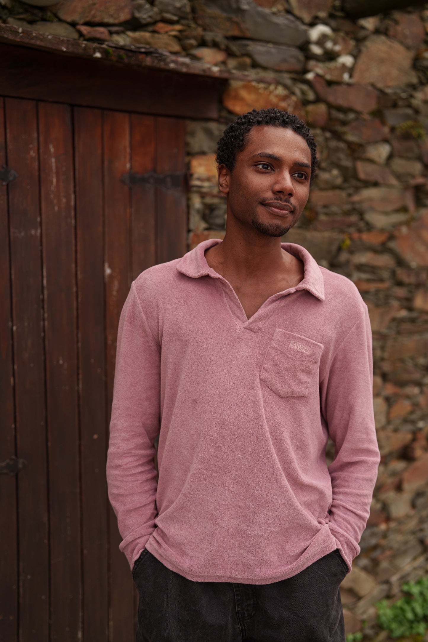 Licor Long Sleeve Terry Polo