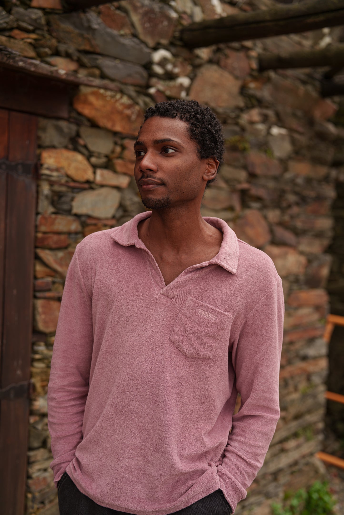 Licor Long Sleeve Terry Polo