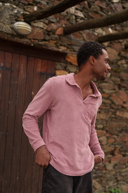 Licor Long Sleeve Terry Polo