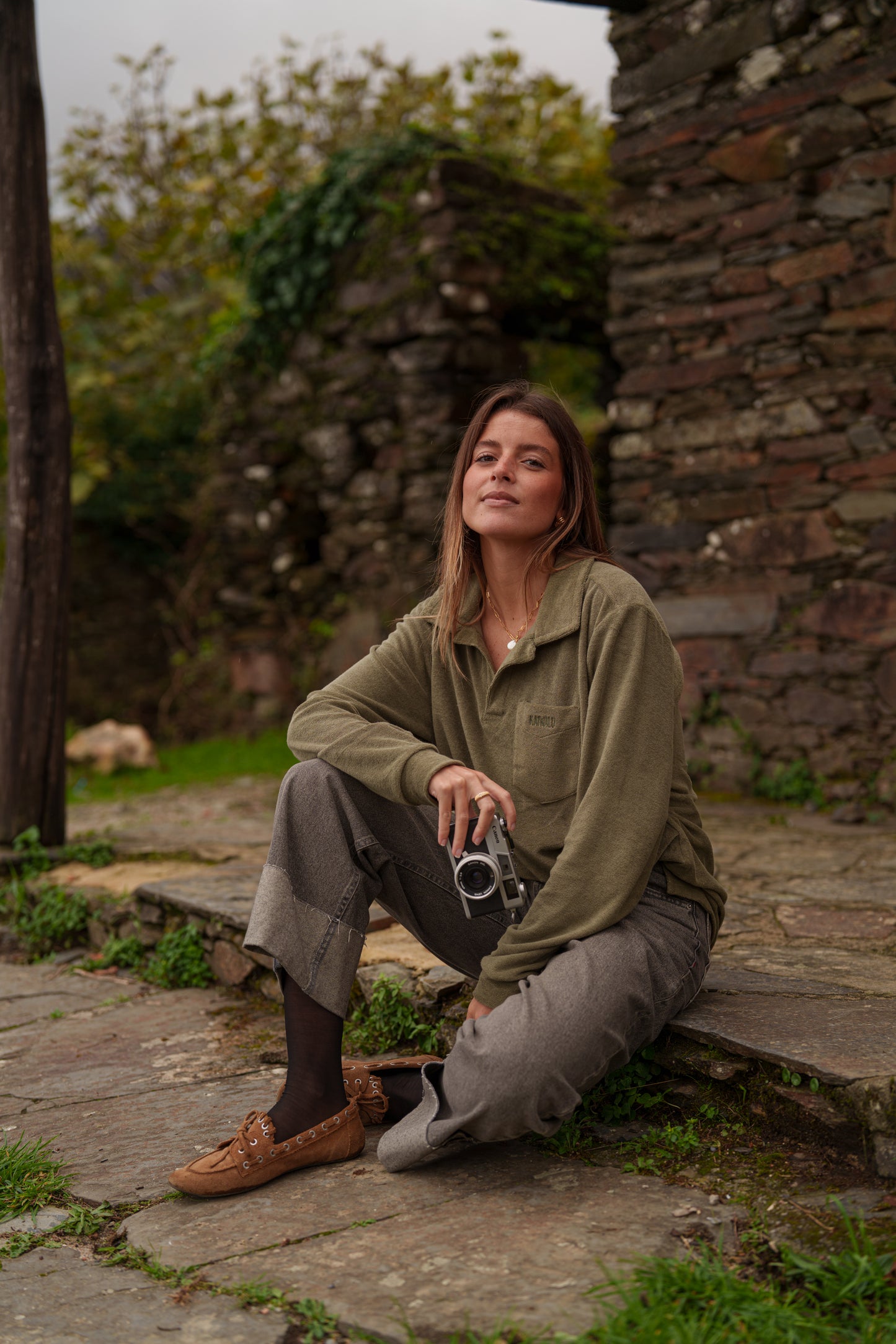 Lagar Long Sleeve Terry Polo