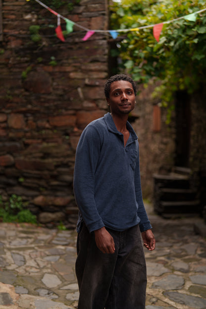 Tilena Long Sleeve Terry Polo