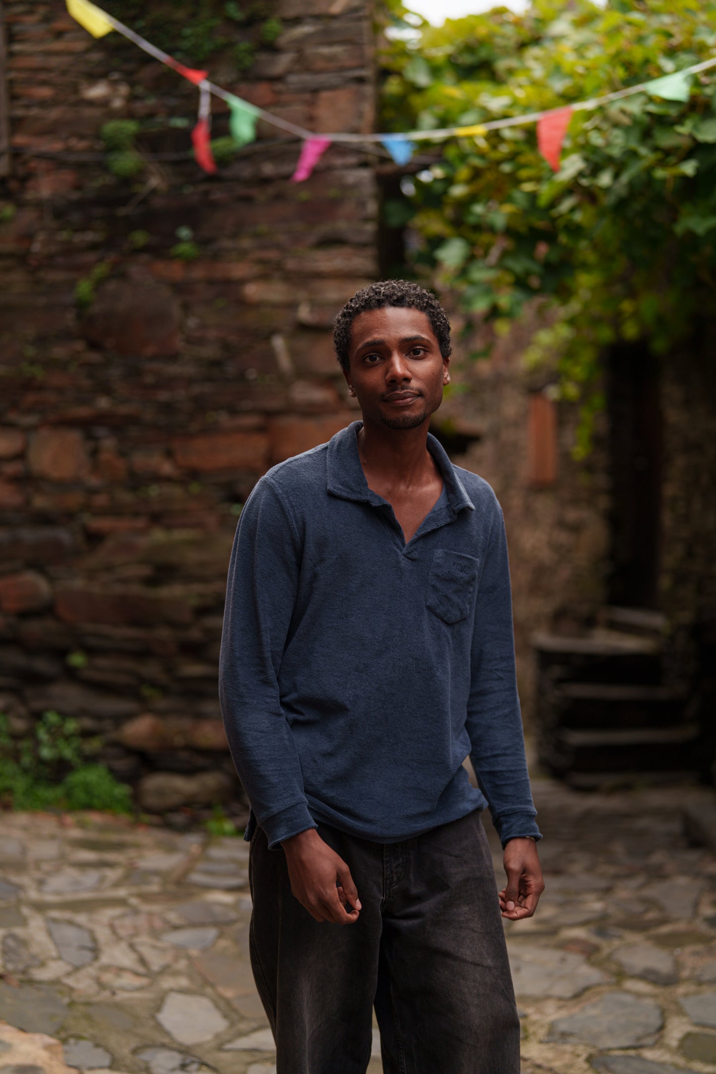 Tilena Long Sleeve Terry Polo