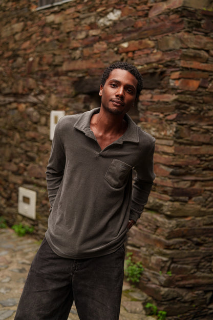 Xisto Long Sleeve Terry Polo