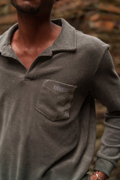 Xisto Long Sleeve Terry Polo