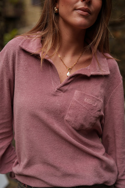 Licor Long Sleeve Terry Polo