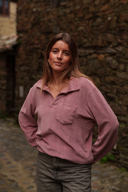 Licor Long Sleeve Terry Polo