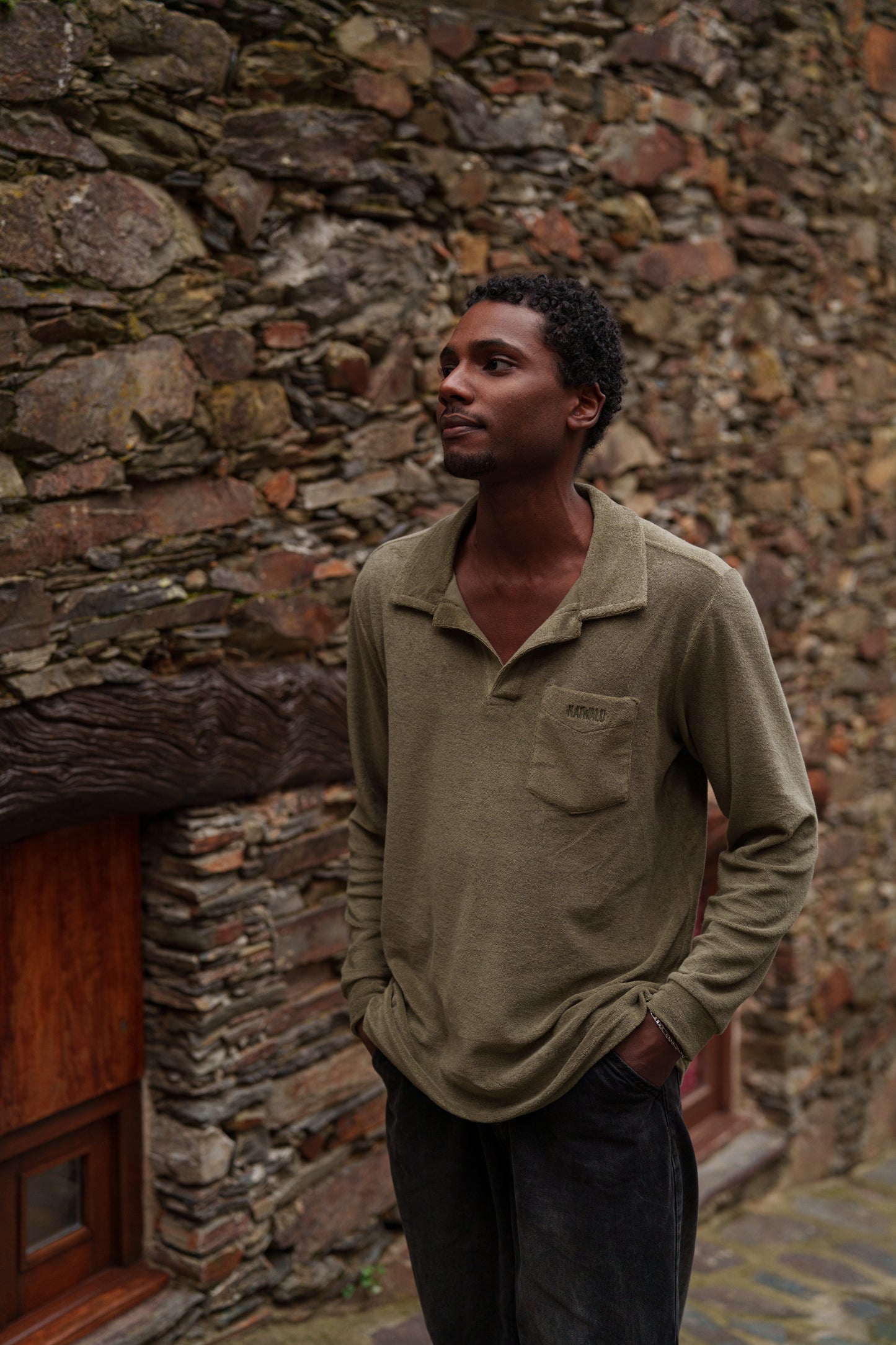 Lagar Long Sleeve Terry Polo