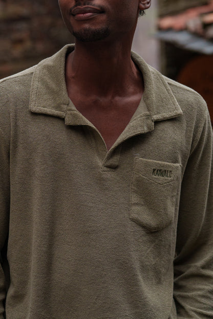 Lagar Long Sleeve Terry Polo