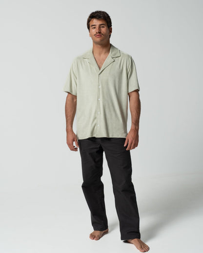 Sage Green Terry Shirt