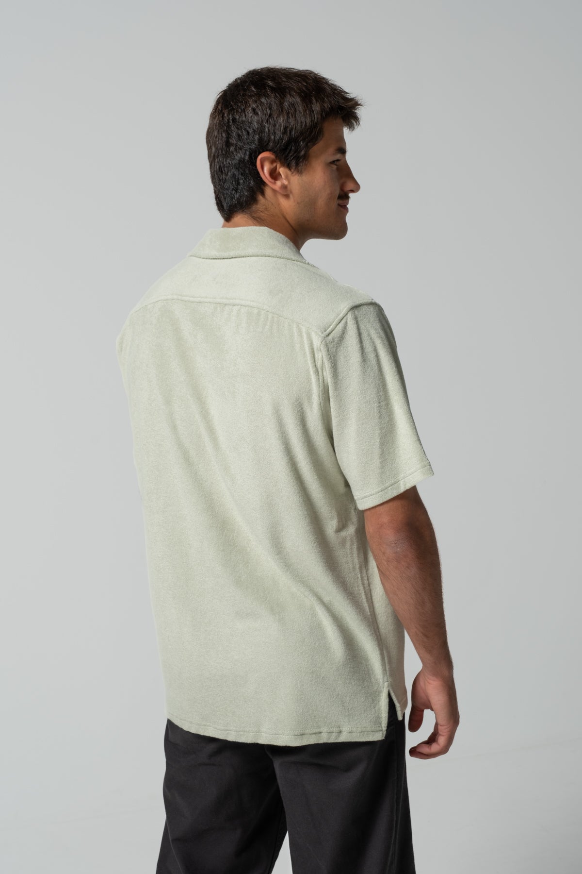 Sage Green Terry Shirt