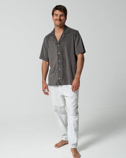 Charcoal Grey Terry Shirt