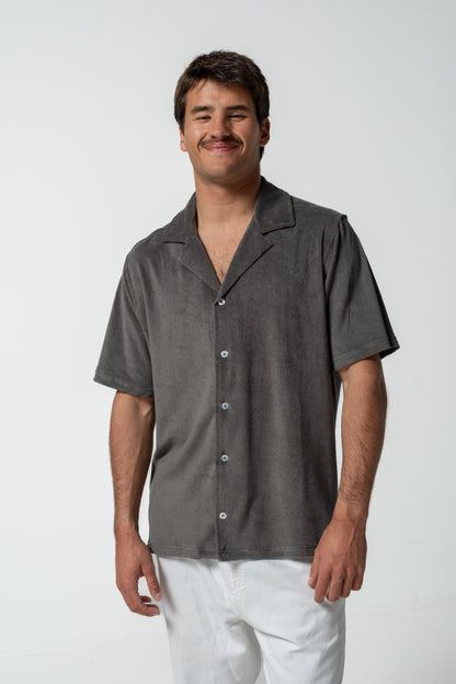 Charcoal Grey Terry Shirt