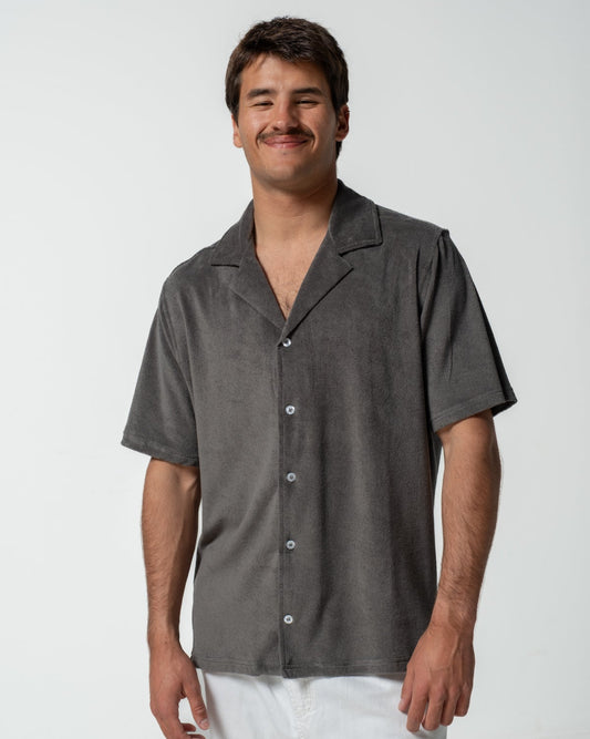 Charcoal Grey Terry Shirt