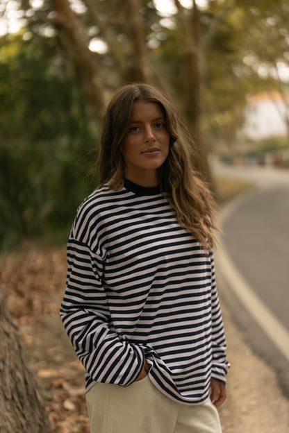 Longsleeve Riscas Navy Blue