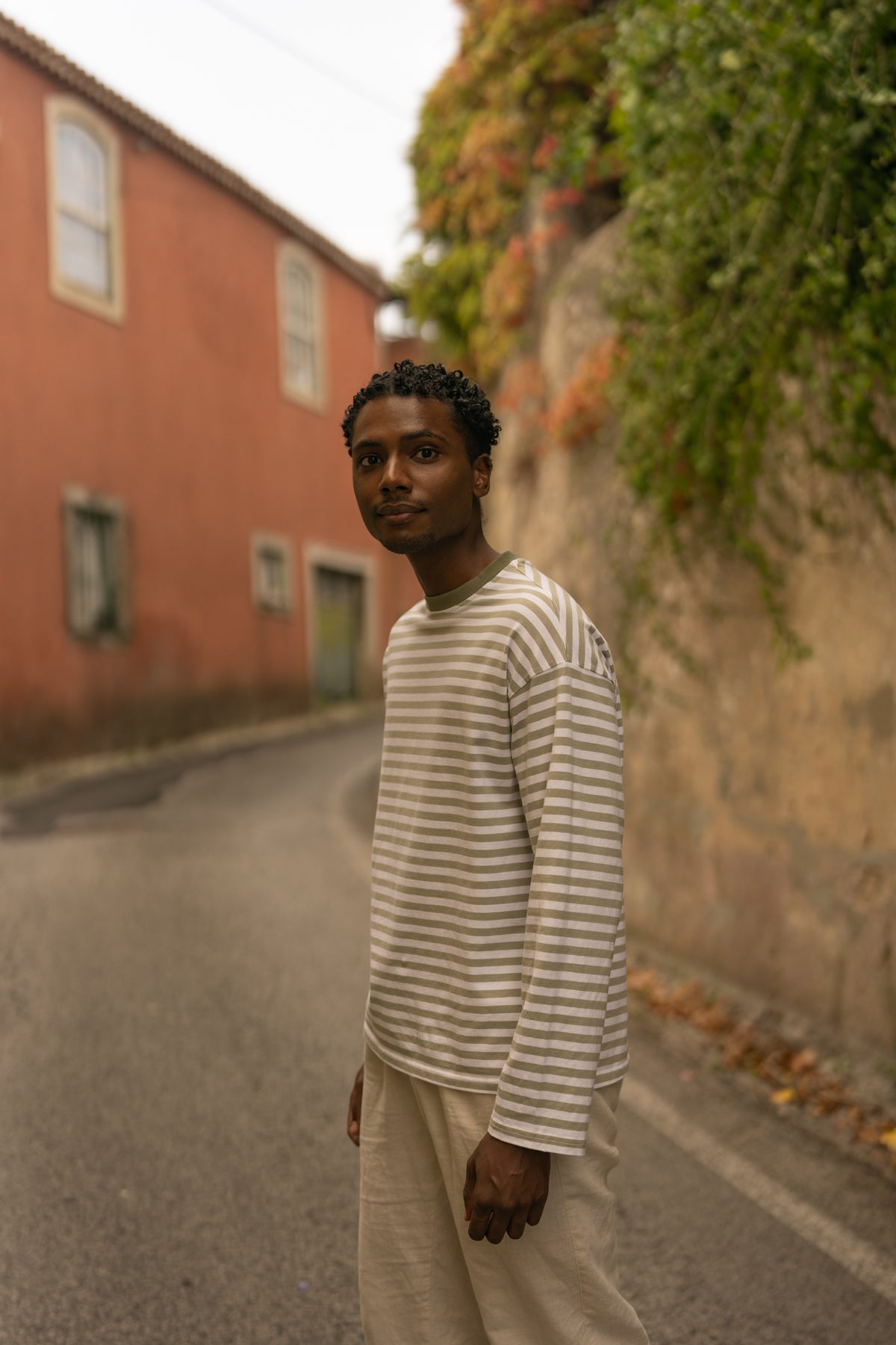 Longsleeve Riscas Verdes