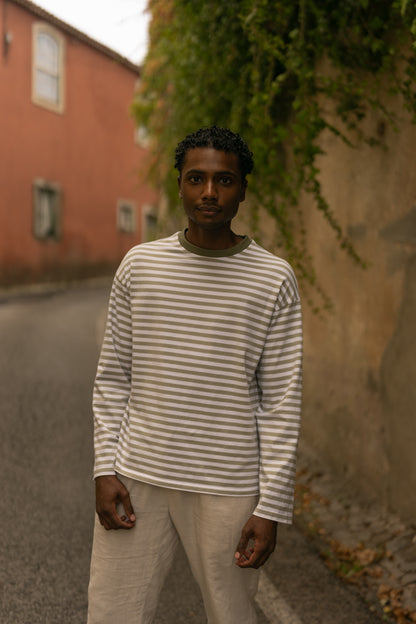Longsleeve Riscas Verdes