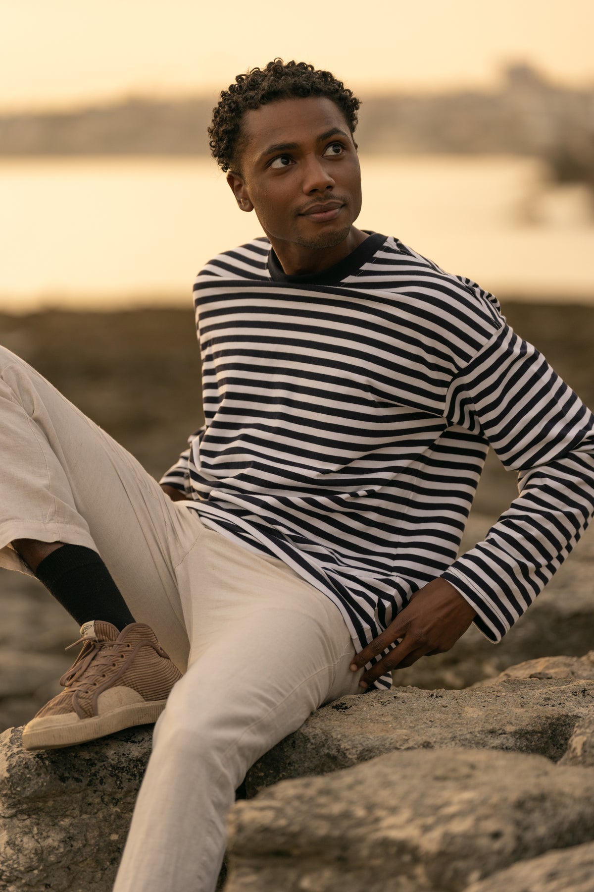 Longsleeve Riscas Navy Blue